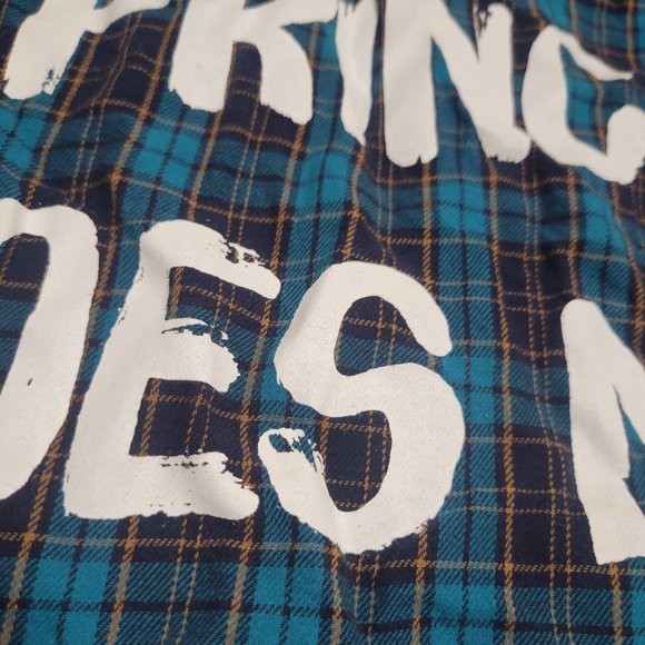 Aladdin Cakeworthy Plaid Women's Medium Jasmine A Prince Does Not Define Me - Picture 3 of 15